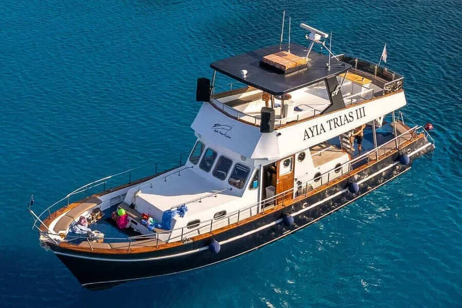 Boat trip from Pernera — a popular excursion near Palm Villa, Cyprus